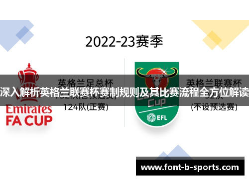 深入解析英格兰联赛杯赛制规则及其比赛流程全方位解读